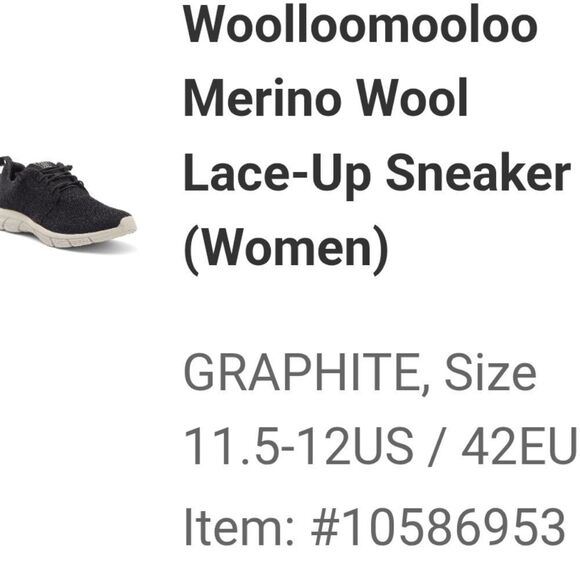 New Merino Wool Upper And Linning Sneakers EU 42,US 11,5-12 - Picture 8 of 8